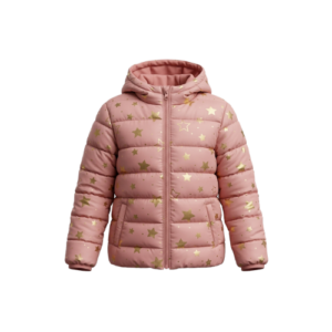 Campera Puffer Estrellitas