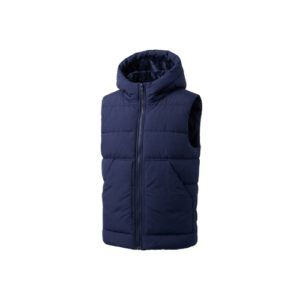 Chaleco Liso con Capucha