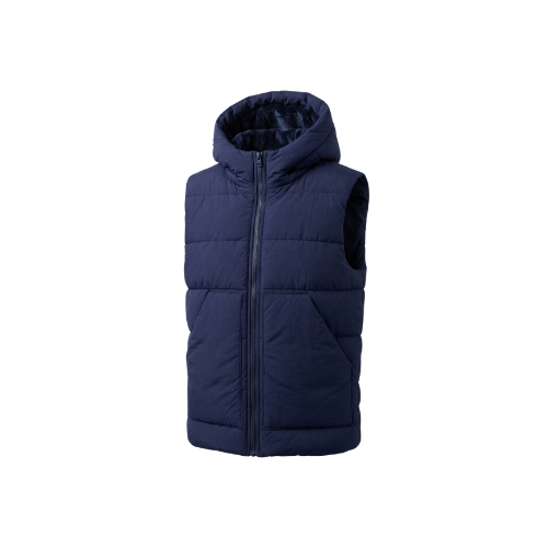 Chaleco Liso con Capucha